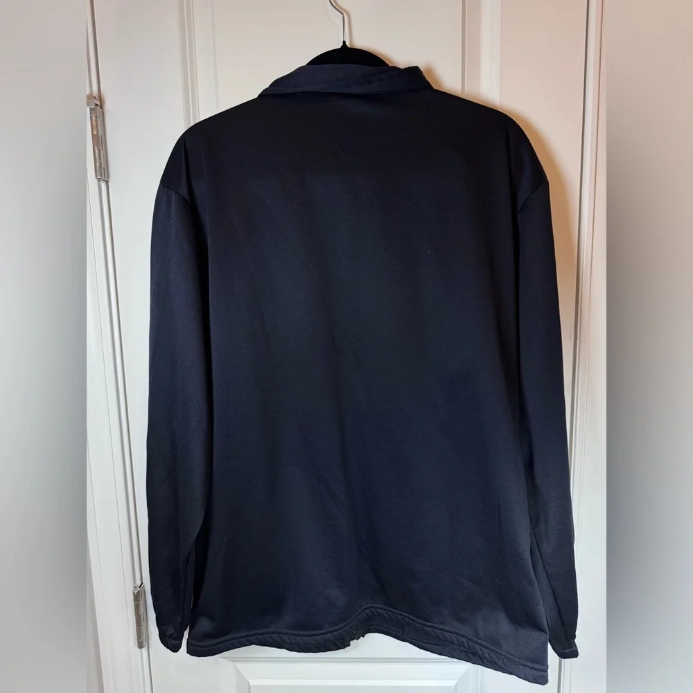 USA Olympic Committee Track Jacket L Black Early 90s Vintage Athleisure